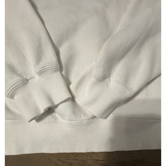 Nike Men Large White Hoodie Pullover Swoosh Logo Athleisure Streetwear - Picture 7 of 8